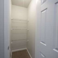closet at One Sovereign Place apartments located in Atlanta, GA