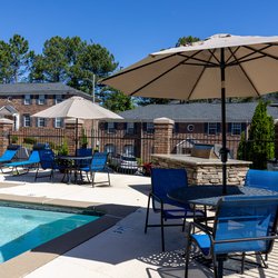 poolat One Sovereign Place apartments located in Atlanta, GA