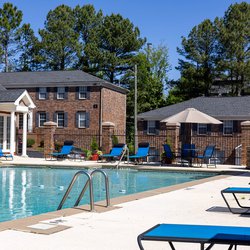 pool at One Sovereign Place apartments located in Atlanta, GA